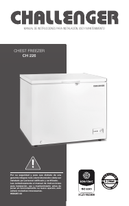 Manual de uso Challenger CH 226 Congelador
