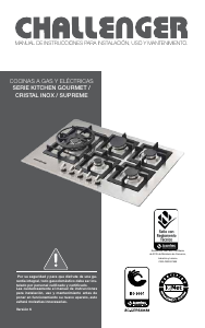 Manual de uso Challenger SI 6886 Placa