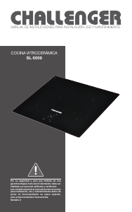 Manual de uso Challenger SL 6059 Placa