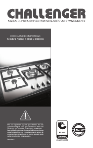 Manual de uso Challenger SI 6960 Placa