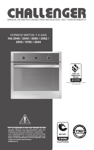 Manual de uso Challenger HG 9763 Horno