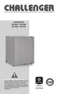 Manual de uso Challenger CR 083 Refrigerador