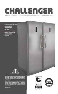 Manual de uso Challenger CR 385 Refrigerador