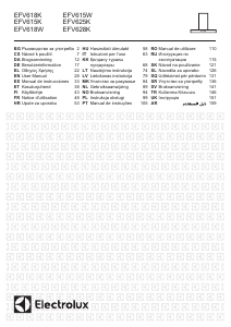 Посібник Electrolux EFV628K Витяжка