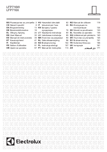 Посібник Electrolux LFP716X Витяжка