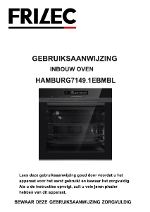 Handleiding Frilec HAMBURG7149.1EBMBL Oven