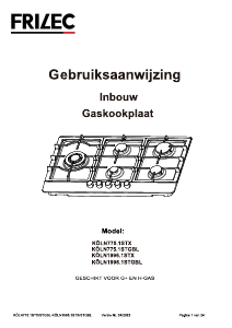 Manual Frilec KOLN1996.1STX Hob