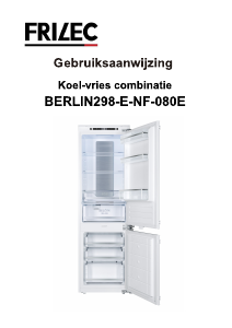 Manual Frilec BERLIN298-E-NF-080E Fridge-Freezer