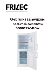 Manual Frilec BONN245-040DW Fridge-Freezer