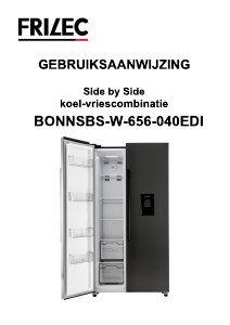 Manual Frilec BONNSBS-W-656-040EDI Fridge-Freezer