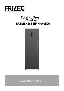 Manual Frilec BREMEN295-NF-H-040EDI Freezer