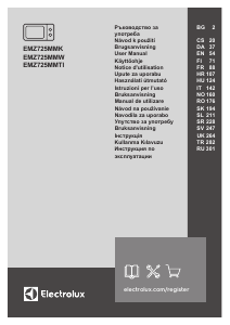 Kullanım kılavuzu Electrolux EMZ725MMTI Mikrodalga