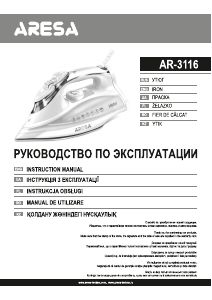 Instrukcja Aresa AR-3116 Żelazko