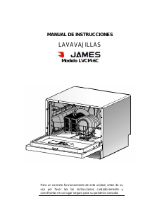 Manual de uso James LVCM-6C Lavavajillas