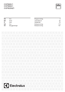 Handleiding Electrolux OOP825NZ1 Oven
