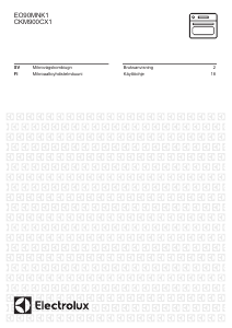 Käyttöohje Electrolux CKM900CX1 Uuni