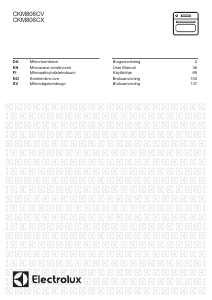 Manual Electrolux CKM806CX Oven