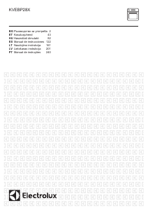 Manual de uso Electrolux KVEBP28X Horno