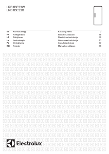 Manual Electrolux LRB1DE33X Frigider