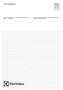 Manual de uso Electrolux EW7F2846ON Lavadora