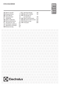 Rokasgrāmata Electrolux EWUS020B5B Vīna skapis