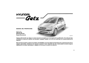 Manual de uso Hyundai Getz (2011)