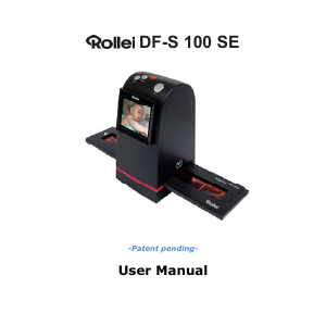 Handleiding Rollei DF-S 100 SE Filmscanner