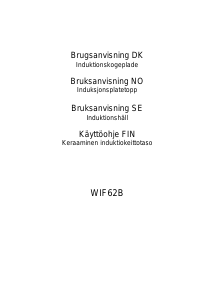 Bruksanvisning Witt WIF62B Häll