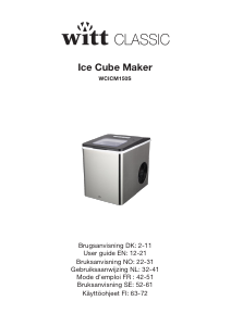 Manual Witt WCICM150S Ice Cube Maker