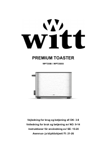 Bedienungsanleitung Witt WPT2SB Toaster