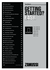 Manual Zanussi ZFCX17X Exaustor