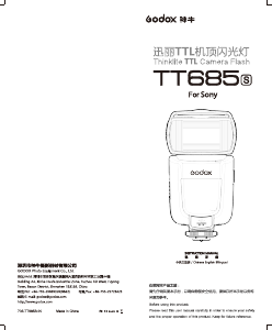 Handleiding Godox TT685n (Sony) Flitser