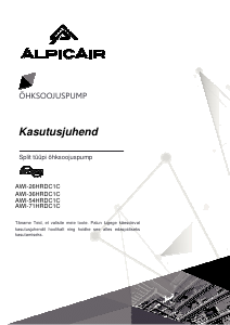 Kasutusjuhend AlpicAir AWI-26HRDC1C Kliimaseade