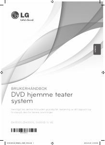 Bruksanvisning LG DH3120S Hjemmeteatersystem