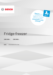 Manual Bosch CMC33S05NI Fridge-Freezer