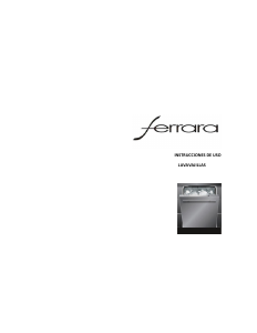 Manual de uso Ferrara WQP12-9348B-US Lavavajillas
