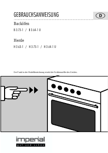 Bedienungsanleitung Imperial H 3.64-1 U Herd