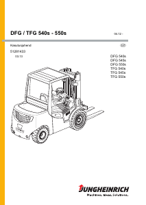 Kasutusjuhend Jungheinrich TFG 550s Kahveltõstuk