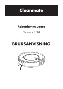 Bruksanvisning Cleanmate S 500 Dammsugare