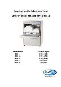 Manuale CLASSEQ HYDRO 750 Lavastoviglie