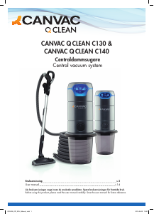 Handleiding Canvac Q Clean C130 Stofzuiger