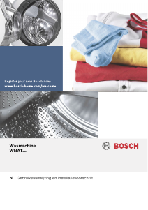 Handleiding Bosch WNAT323471 Wasmachine