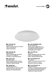 Mode d’emploi Anslut 015-591 Lampe