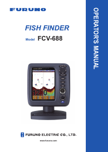 Handleiding Furuno FCV-688 Fishfinder