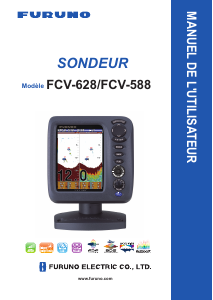 Manual de uso Furuno FCV-628 Sonda de pesca