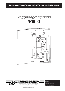 Bruksanvisning Värmebaronen VE 4 Varmvattenberedare