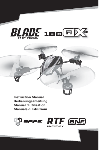 Manual Blade 180 QX HD BNF Drone