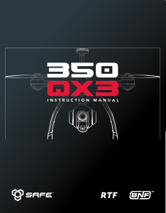 Manual Blade 350 QX3 BNF Drone