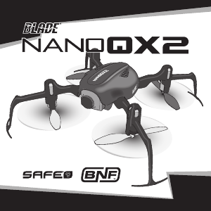 Manual Blade Nano QX2 FPV Drone