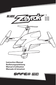 Handleiding Blade Zeyrok BNF Drone